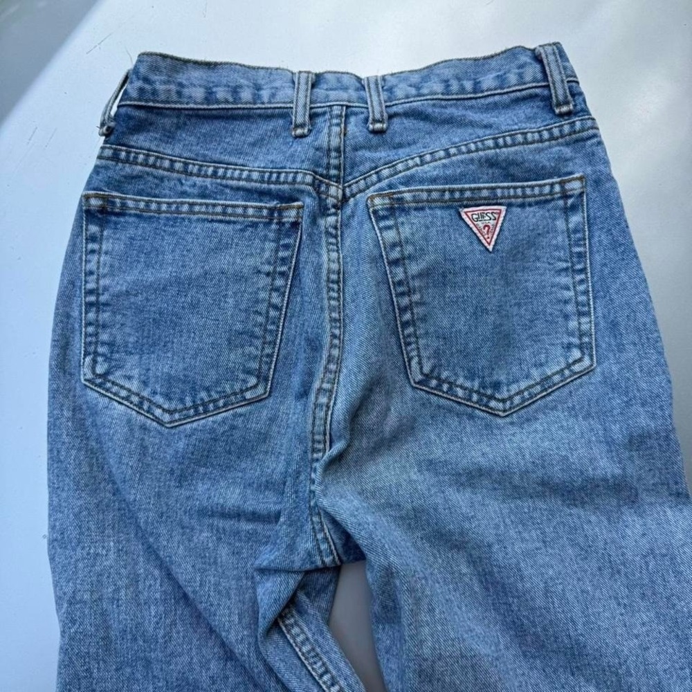 Classic 90s 80s Guess blue jeans made in usa vtg denim